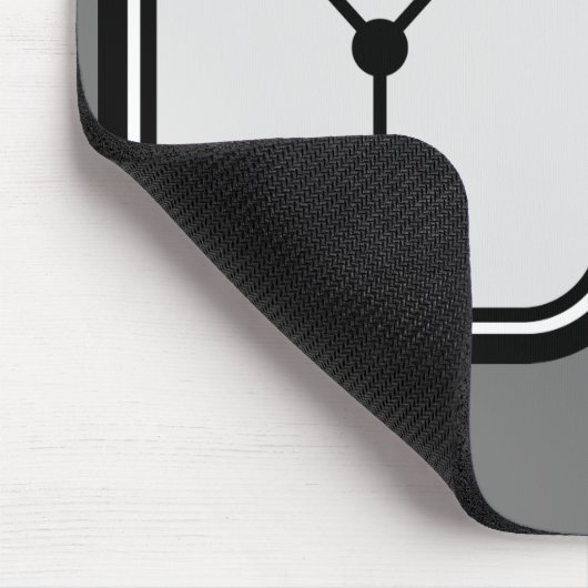 Gefahr FLUX Capacitor 1,21 Gigawatt Mousepad (Ecke)