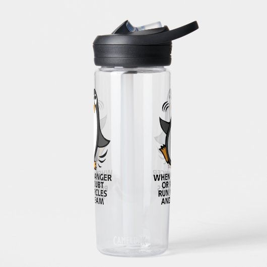 Gefahr Funny Penguin CamelBak Eddy Trinkflasche (Links)