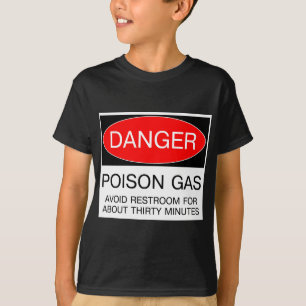 Gefahr - Giftgas (Vermeiden von Restraum) Sonnenli T-Shirt
