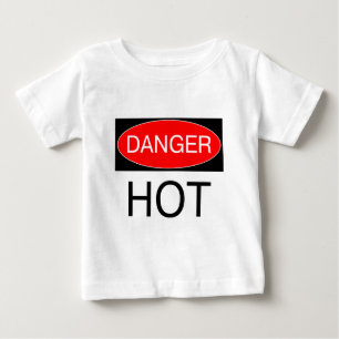 Gefahr - Heiß Lustig Vorsicht T-Shirt Tasche Krawa