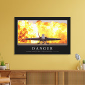 Gefahr: Inspiration Leinwanddruck (Insitu (Wohnzimmer))