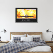 Gefahr: Inspiration Leinwanddruck (Insitu (Schlafzimmer))
