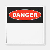 Gefahr (Leere) - Magnet (Vorne)