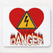 Gefahr Liebe Mousepad (Vorne)