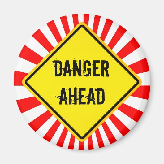 Gefahr Magnet (Vorne)