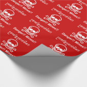 Gefahr! Minen! ☠ Cambodian Khmer Sign ☠ Geschenkpapier (Ecke)