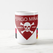 Gefahr Minen! Kaffeetasse (Mittel)