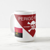 Gefahr Minen! Kaffeetasse (Vorderseite Links)