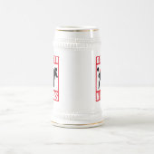 Gefahr Ninjas Bierglas (Mittel)