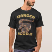 Gefahr Noodle Ball Python Schlange Reptile Schlang T-Shirt (Vorderseite)
