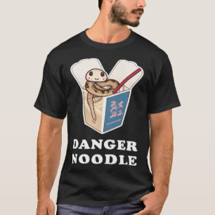 Gefahr Noodle Snake Kinder Schlangen Meme Ball Pyt T-Shirt