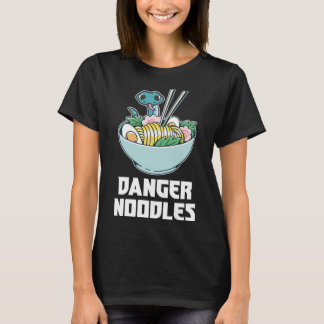 Gefahr Noodles, Snake Kawaii Anime Funny Ramen Sou T-Shirt