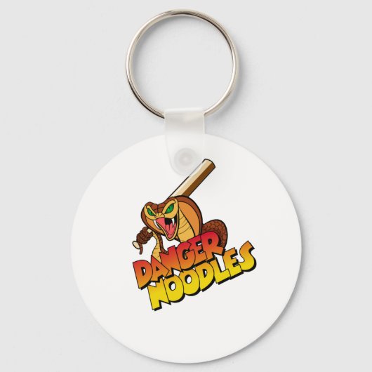 Gefahr Noodles Softball Bag Schlüsselanhänger (Vorderseite)