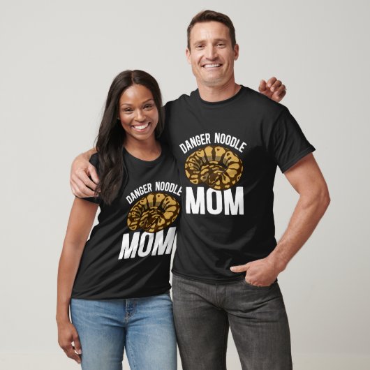 Gefahr-Nudel-Mama Ball Python Mama Ball Python Bes T-Shirt (Unisex)