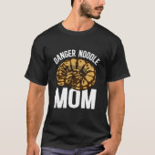 Gefahr Nudel Mama Ballpython Mama Ballpython Besit T-Shirt (Vorderseite)