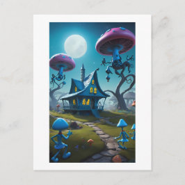 Gefahr oben postkarte