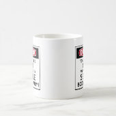 Gefahr Oboe Kaffeetasse (Mittel)