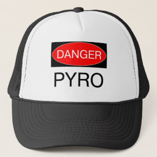 Gefahr - Pyro lustige Pyrotechnician T - Truckerkappe