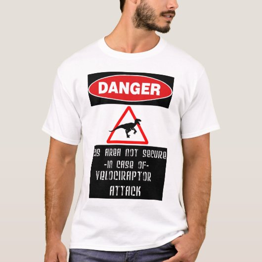 Gefahr: Raubvögel T-Shirt (Vorderseite)