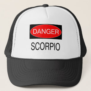 Gefahr - Skorpions-lustige Astrologie-T - Truckerkappe