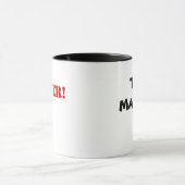 GEFAHR!. STEUERMANIAC - Steuer-Berater-Spitzname Tasse (Zentrum)