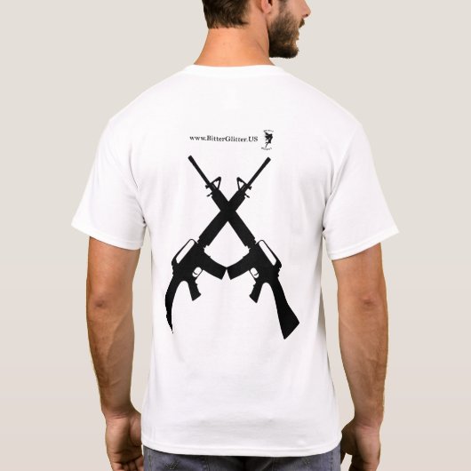 GEFAHR: T - Shirt "Throw Tools" (Rückseite)