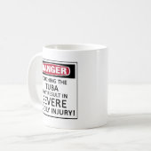 Gefahr Tuba Kaffeetasse (Vorderseite Links)