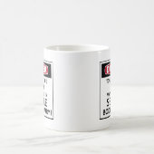 Gefahr Tuba Kaffeetasse (Mittel)