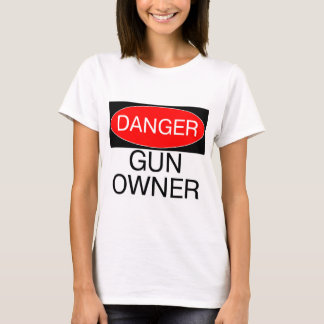 Gefahr - Waffenbesitzer Funny T - Shirt Tasse Beut