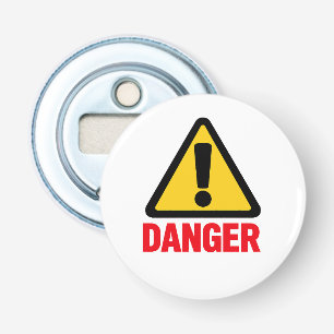 GEFAHR – Warnschild Design Flaschenöffner