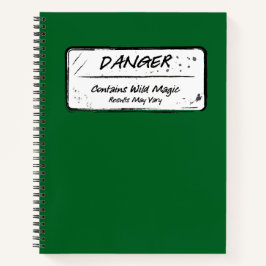 Gefahr: Wild Magic May Vary Notebook Notizblock