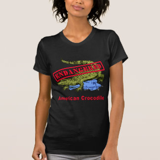 Gefährdete amerikanisches Krokodil-Produkte T-Shirt