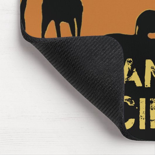 GEFÄHRDETE ART MOUSEPAD (Ecke)