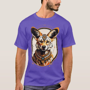 gefährdete Arten Afrikanischer Wildhund Sampha T-Shirt