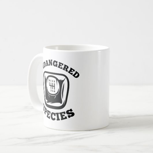 Gefährdete Arten Kaffeetasse (Vorderseite Links)