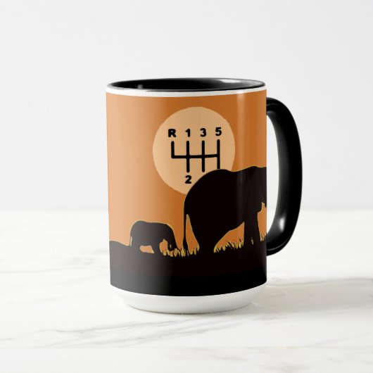 GEFÄHRDETE ARTEN - Manuelle Tasse (VorderseiteRechts)