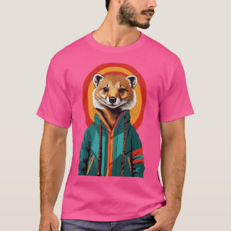 gefährdete Arten Mongoose Shai T-Shirt