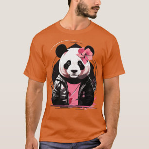 gefährdete Arten Panda-Bärenöle T-Shirt
