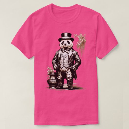 Gefährdete Arten Panda Bear Dr. Garfield T-Shirt (Design vorne)