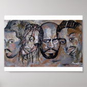 Gefährdete Arten Poster (Vorne)