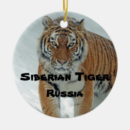 gefährdete Arten, Sibirische Tigerornamente Keramik Ornament