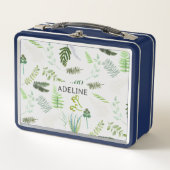 gefährdete Fern Metall Brotdose (Vorderseite)