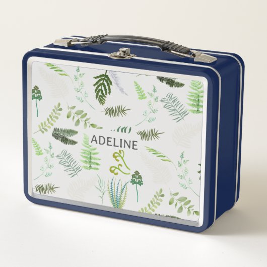 gefährdete Fern Metall Brotdose (Vorderseite)