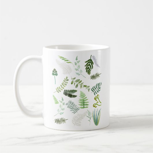 gefährdete Ferns Kaffeetasse (Links)