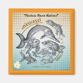 "gefährdete Gemische des Ozeans" Magnet (Vorne)