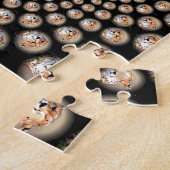 gefährdete Geparden Puzzle (Seite)