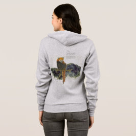 Gefährdete handbemalte Niedliche Rote Panda Hoodie