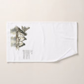 Gefährdete Pinguine Handbemalt Handtuchhandtuch-Se Badhandtuch Set (Handtuch)