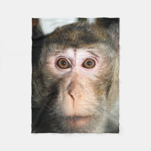 gefährdete Regenwaldreifen Fleecedecke (Vorderseite)