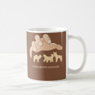 Gefährdete Tiere Kaffeetasse